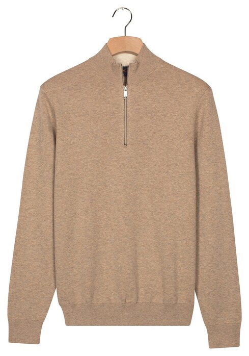 Baileys Half Zip Fine Cotton Cashmere Pullover Kitt