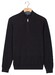 Baileys Half Zip Fine Cotton Cashmere Pullover Navy