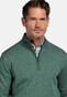 Baileys Half Zip Pima Cotton Blend Knit Trui Dark Forest