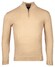 Baileys Half Zip Single Knit Near Uni Color Trui Beige