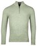 Baileys Half Zip Single Knit Near Uni Color Trui Misty Green Melange