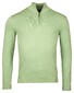 Baileys Half Zip Single Knit Near Uni Color Trui Pastel Groen