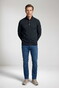 Baileys Half Zip Small Buttons Sweatshirt Trui Navy