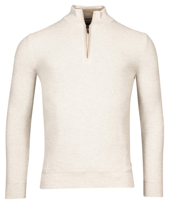 Baileys Half Zip Structure Knit Pullover Kitt