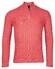 Baileys Half Zip Structure Knit Trui Dark Cerise