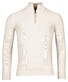 Baileys Half Zip Structure Knit Trui Kitt