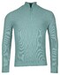 Baileys Half Zip Structure Knit Zip Collar Trui Aqua