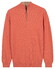 Baileys Half Zip Subtle Faux-Uni Structure Knit Pullover Apricot
