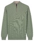 Baileys Half Zip Subtle Faux-Uni Structure Knit Pullover Misty Green