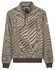 Baileys Half Zip Yarn Dyed Jacquard Interlock Pullover Shell