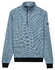 Baileys Half Zip Yarn Dyed Jacquard Interlock Trui Riviera Blue