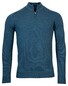 Baileys Halfzip Single Knit Lambswool Pullover Raf Blue