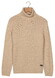 Baileys High Rollneck Faux Uni Wool Blend Trui Marshmallow