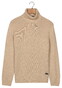 Baileys High Rollneck Faux Uni Wool Blend Trui Marshmallow