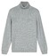 Baileys High Rollneck Faux Uni Wool Blend Trui Sky Blue