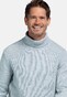 Baileys High Rollneck Faux Uni Wool Blend Trui Sky Blue