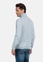 Baileys High Rollneck Faux Uni Wool Blend Trui Sky Blue