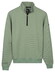 Baileys Jacquard Doubleface Sweat Half Zip Trui Misty Green