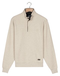 Baileys Jacquard Texture Uni Color Sweat Zip Collar Pullover Kitt