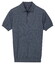 Baileys Knitted Short Sleeve Faux-Uni Polo Cloud Blue