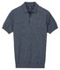 Baileys Knitted Short Sleeve Faux-Uni Polo Cloud Blue