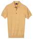 Baileys Knitted Short Sleeve Faux-Uni Polo Geel