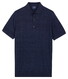 Baileys Knitted Short Sleeve Faux-Uni Polo Navy