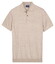 Baileys Knitted Short Sleeve Faux-Uni Polo Soft Grey