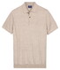 Baileys Knitted Short Sleeve Faux-Uni Polo Soft Grey