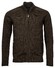 Baileys Lambswool Cardigan Zip Single Knit Vest Dark Brown