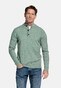 Baileys Lambswool Half Zip Buttons Sleeve Rib Details Trui Misty Green