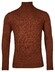 Baileys Lambswool Rollneck Fantasy Diagonal Cable Knit Trui Deep Red