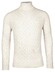 Baileys Lambswool Rollneck Fantasy Diagonal Cable Knit Trui Wit