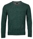 Baileys Lambswool V-Neck Single Knit Trui Donker Groen