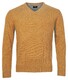 Baileys Lambswool V-Neck Single Knit Trui Goudgeel