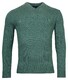 Baileys Lambswool V-Neck Single Knit Trui Misty Green