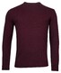 Baileys Lamswol Ronde Hals Single Knit Trui Bordeaux