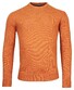 Baileys Lamswol Ronde Hals Single Knit Trui Donker Goud