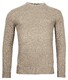 Baileys Lamswol Ronde Hals Single Knit Trui Kitt