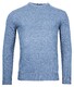 Baileys Lamswol Ronde Hals Single Knit Trui Licht Blauw