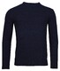 Baileys Lamswol Ronde Hals Single Knit Trui Navy