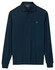 Baileys Long Sleeve Jersey Cotton Blend Polo Dark Blue