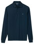 Baileys Long Sleeve Jersey Cotton Blend Polo Dark Blue