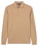 Baileys Long Sleeve Jersey Cotton Blend Polo Zand