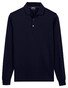 Baileys Long Sleeve Placket Buttons Polo Navy