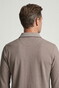 Baileys Long Sleeve Subtle Two-Tone Polo Bruin