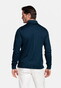 Baileys Long Sleeve Subtle Two-Tone Polo Dark Blue