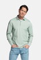 Baileys Long Sleeve Subtle Two-Tone Polo Misty Green
