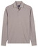 Baileys Long Sleeve Subtle Two-Tone Polo Stone Grey