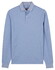 Baileys Long Sleeve Subtle Two-Tone Poloshirt Cloud Blue